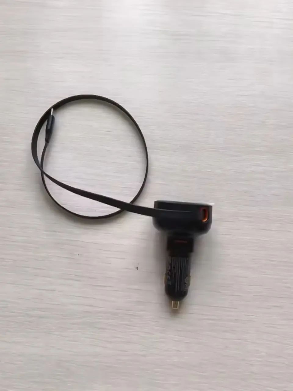Carregador de Carro Retrátil Baseus USB-C 60W - Foto 5