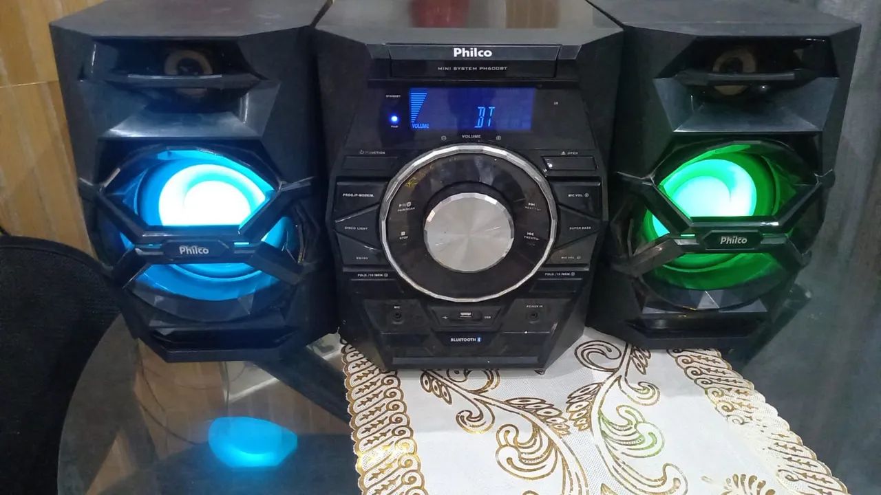 Som Philco PH600BT Bluetooth e USB