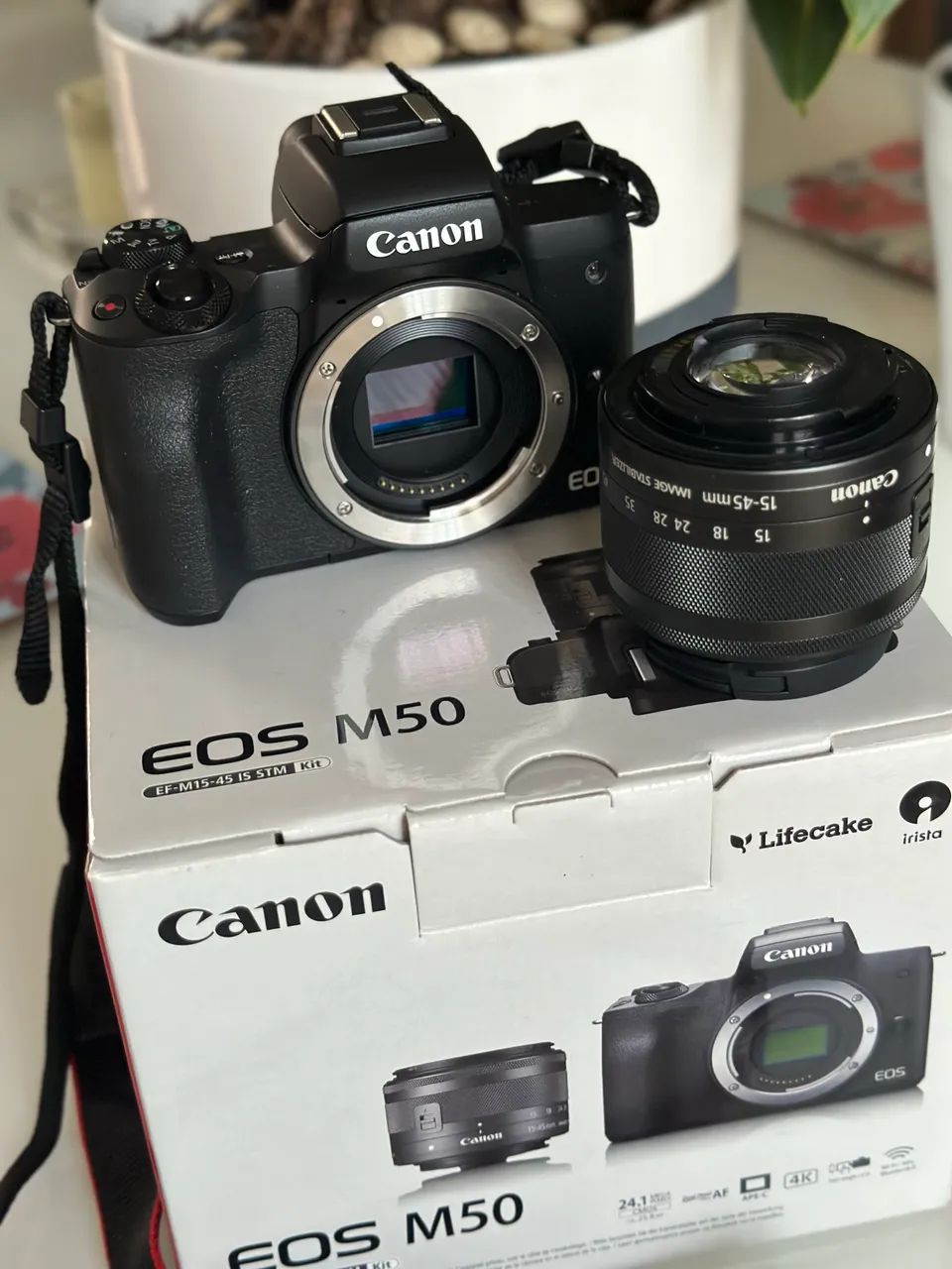 Câmera Cânon M50 (corpo) - Foto 2