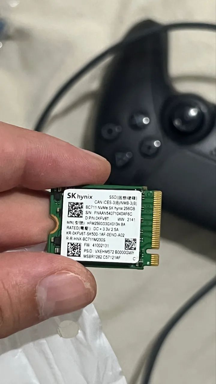 SSD NVME M2 256gb 