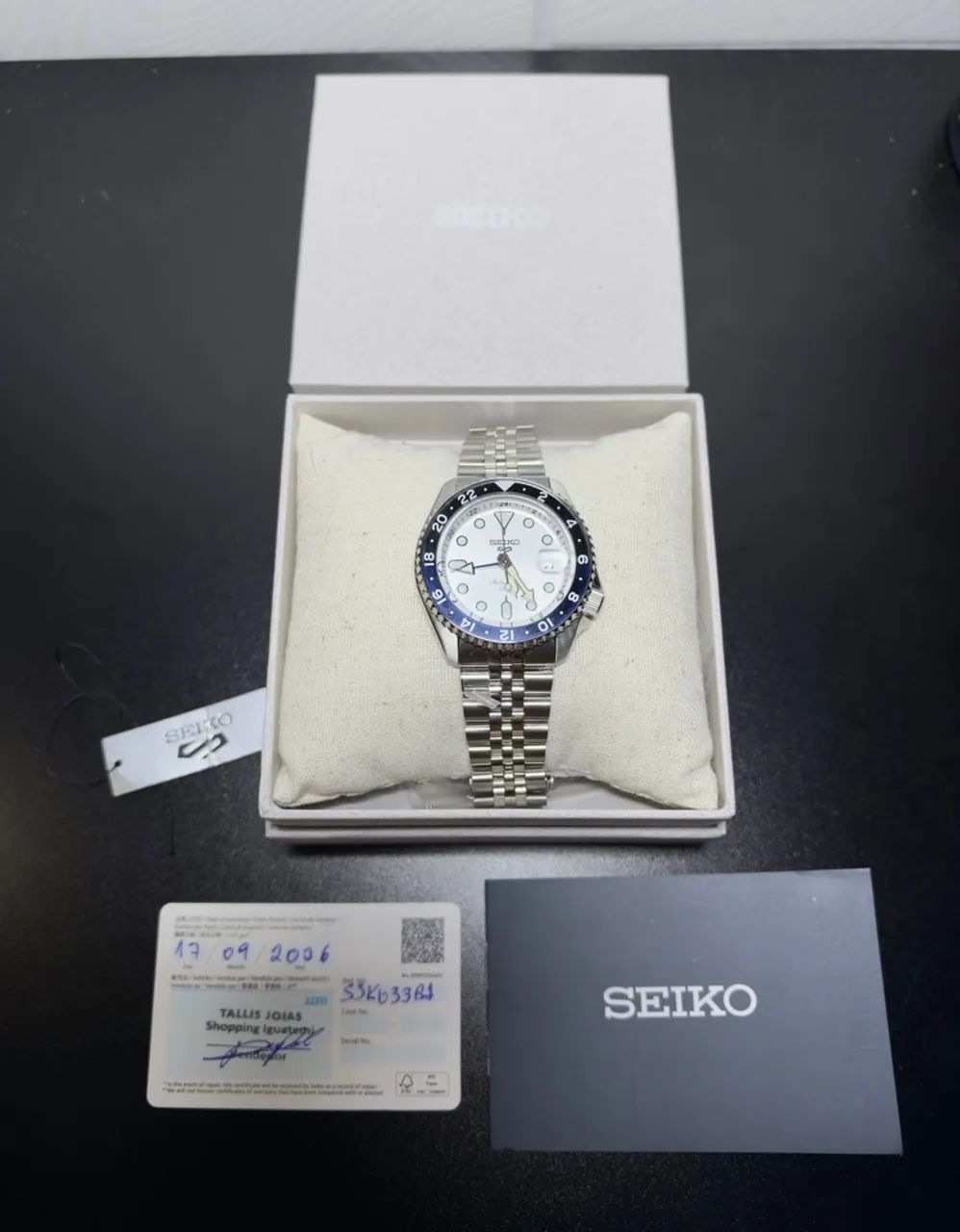 Seiko 5 Sports GMT 