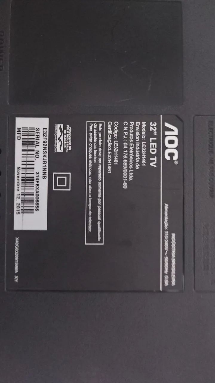 TV AOC 32 polegadas em ótimo estado - Foto 4