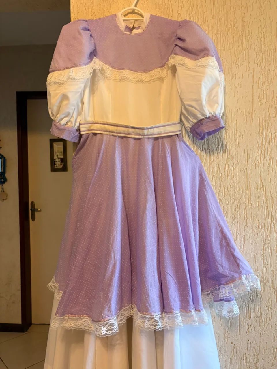 Vestido de prenda lilás - Foto 2