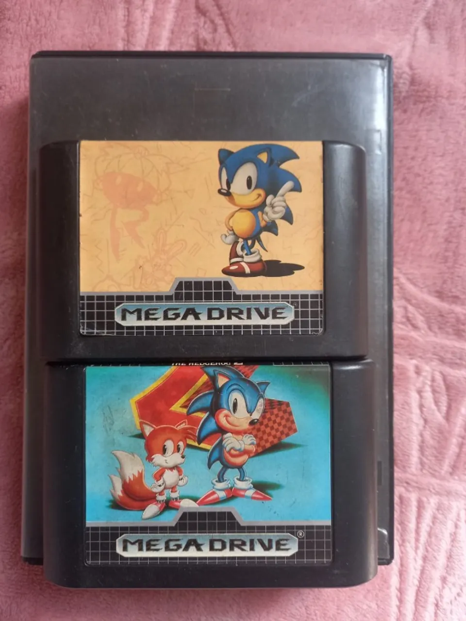 Sonic 2 Sega Mega Drive Original Completo JP - Jogos de Vídeo Game