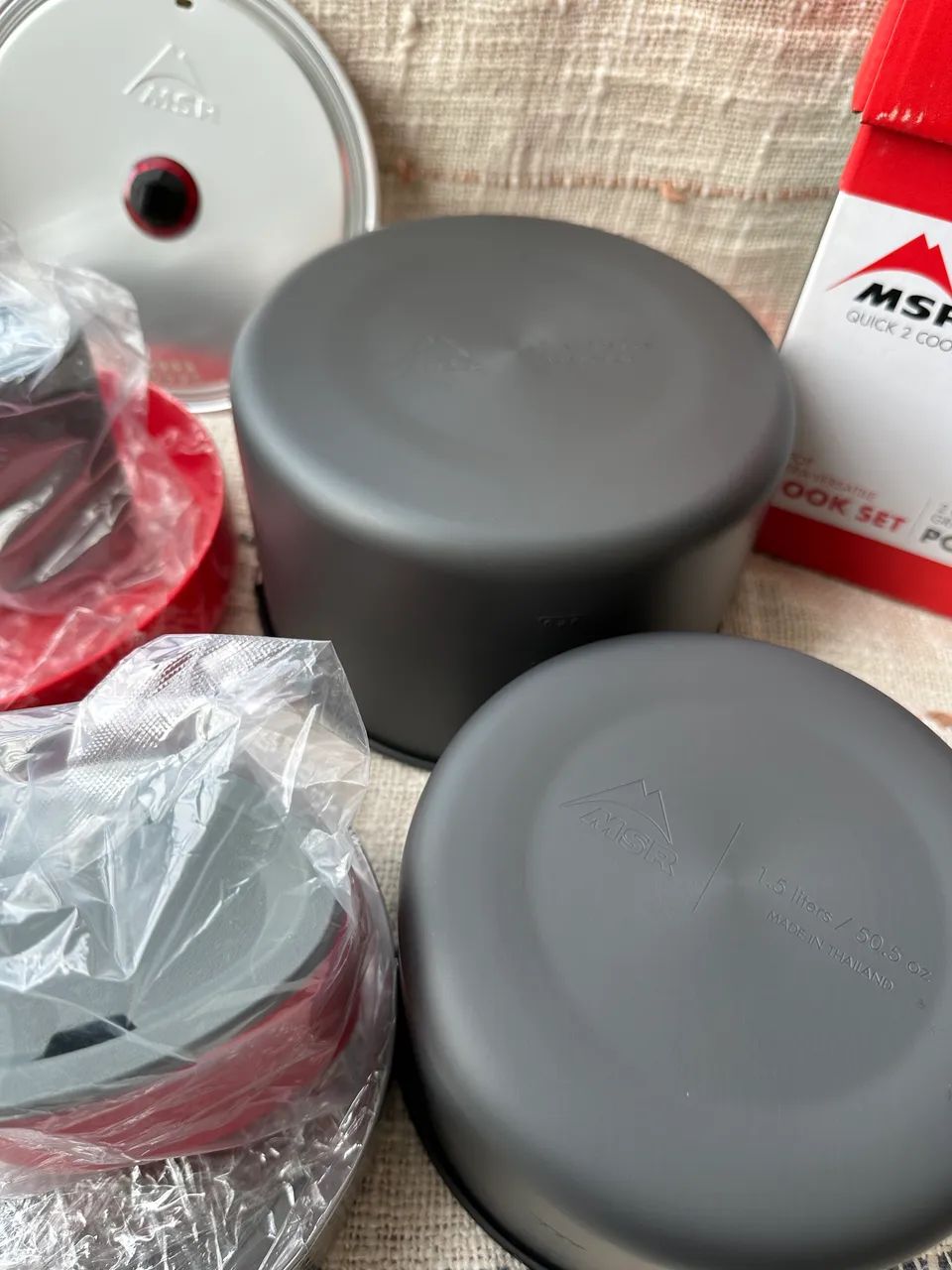 Kit MSR panelas e potes para camping  - Foto 3