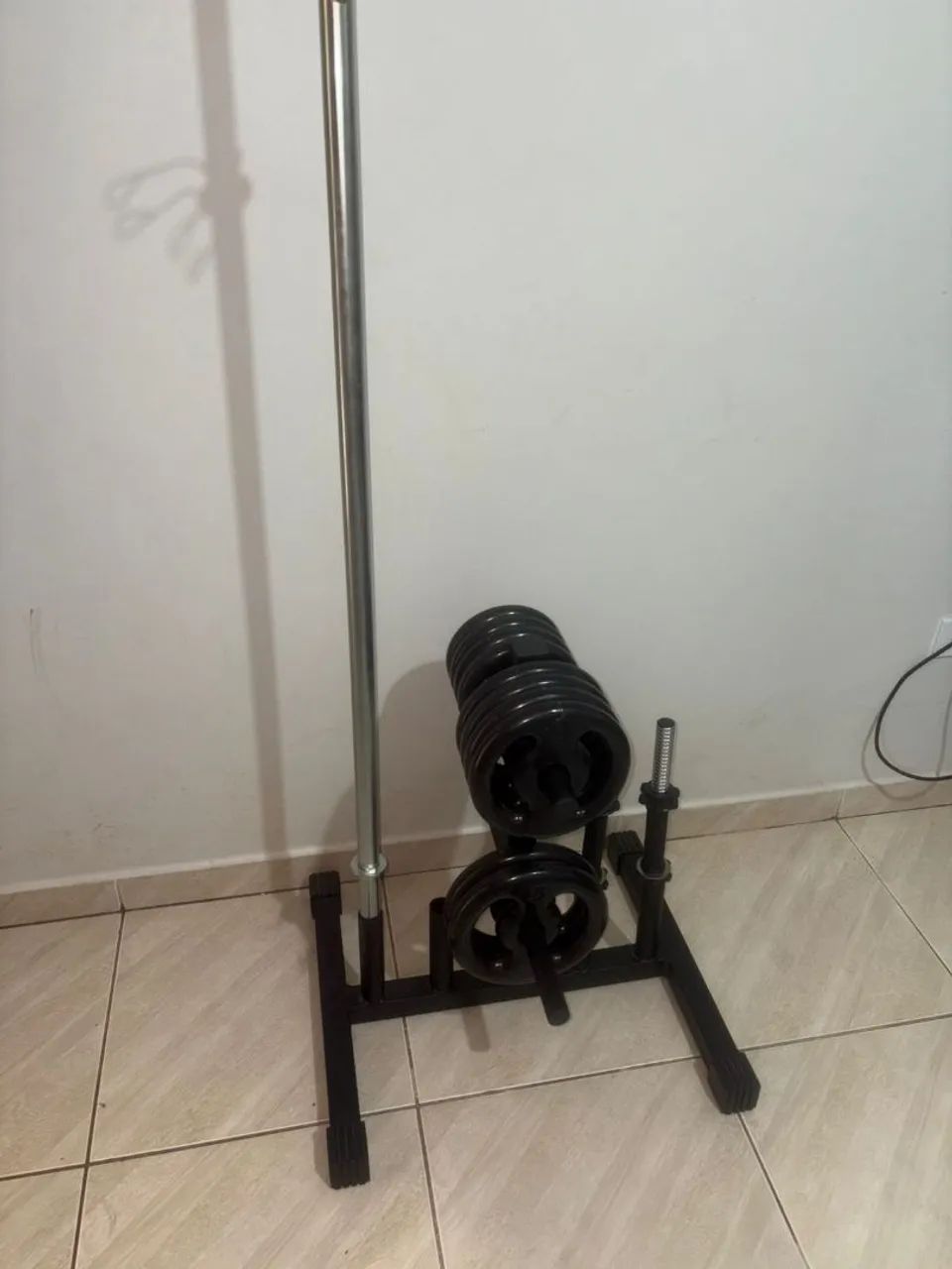 Kit musculação em casa