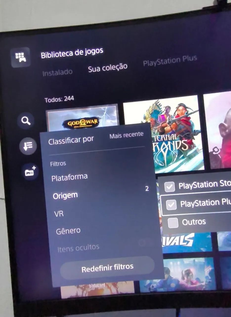 PS5 e + de 240 jogos - Foto 3