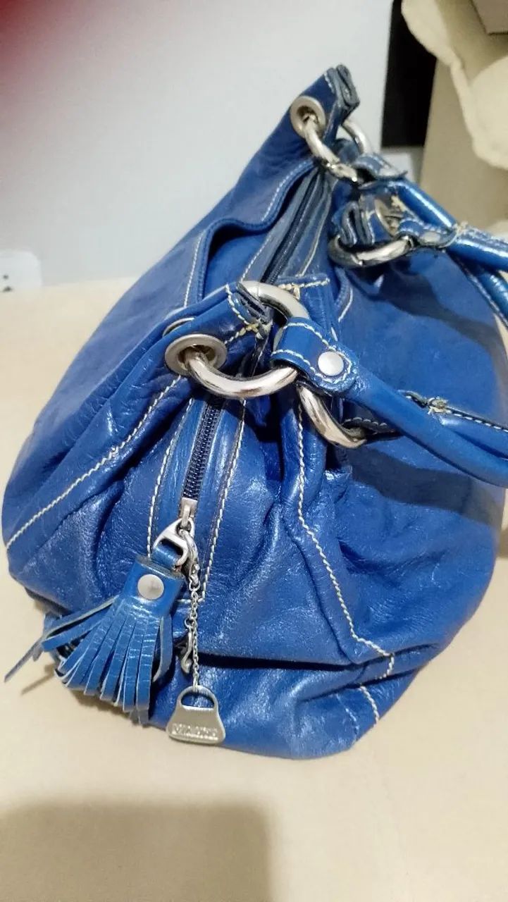 Bolsa couro legítimo  - Foto 2