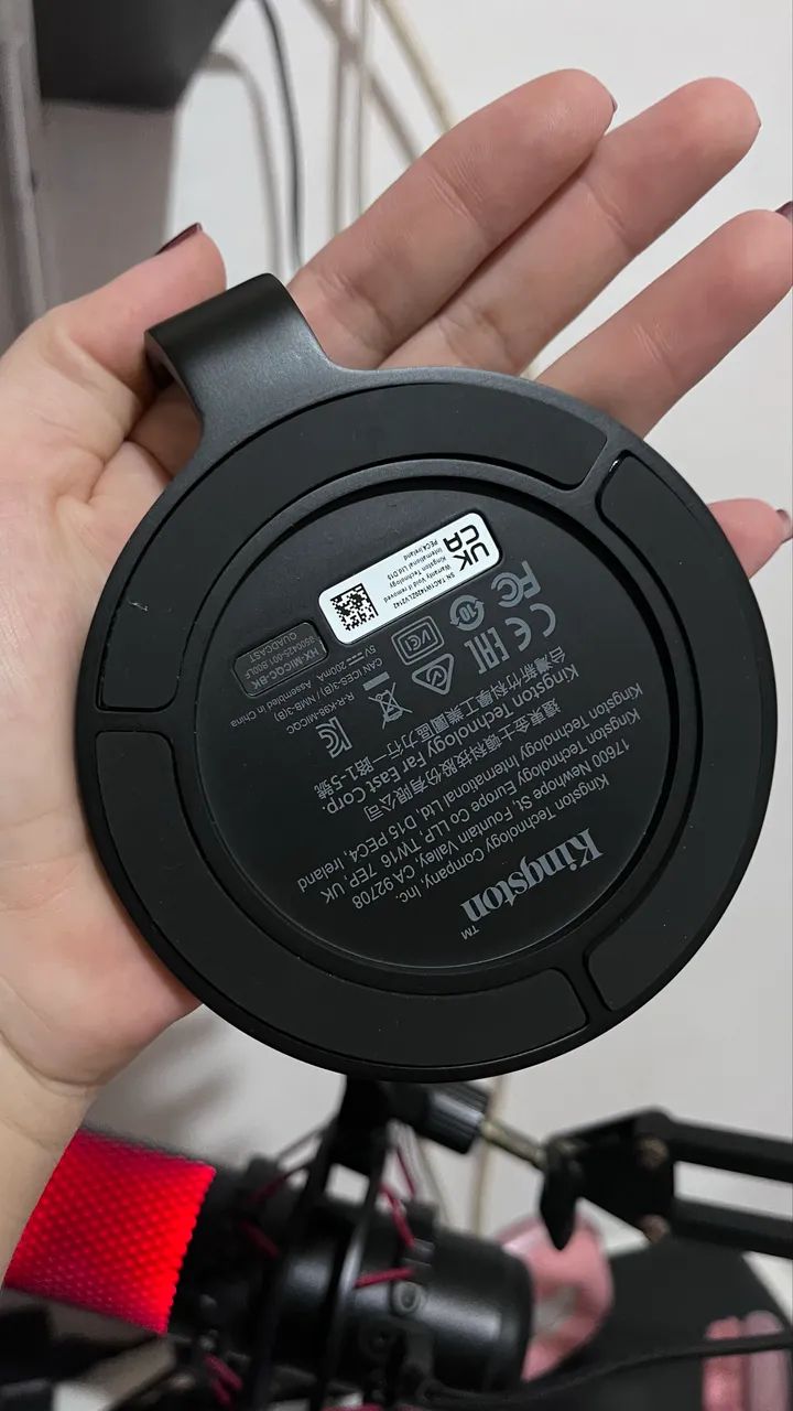 Microfone HyperX QuadCast Original - Completo - Foto 5