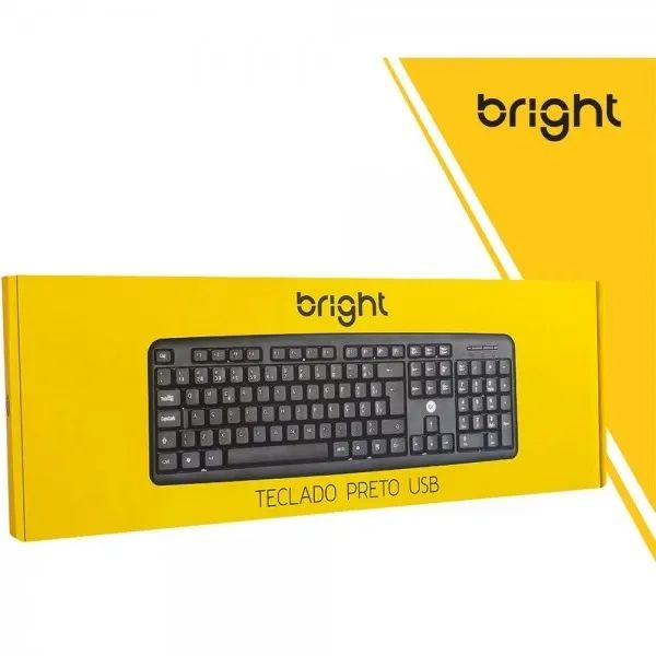 Teclado com Fio USB Bright  - Foto 2