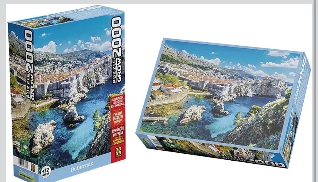 Quebra-cabeça 2000 peças Dubrovinik - Foto 4