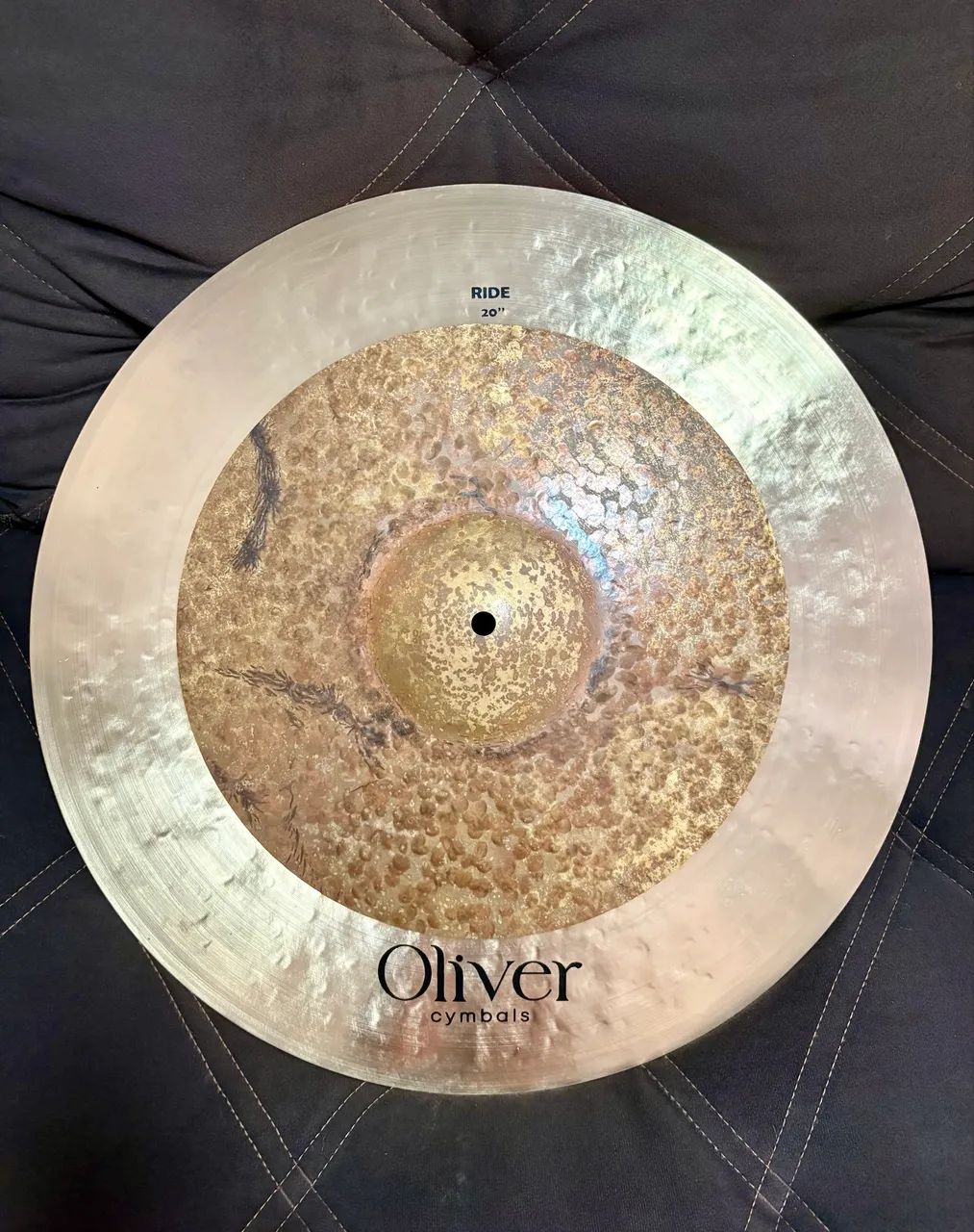 Prato Crash Oliver Cymbals 20 polegadas. - Foto 3