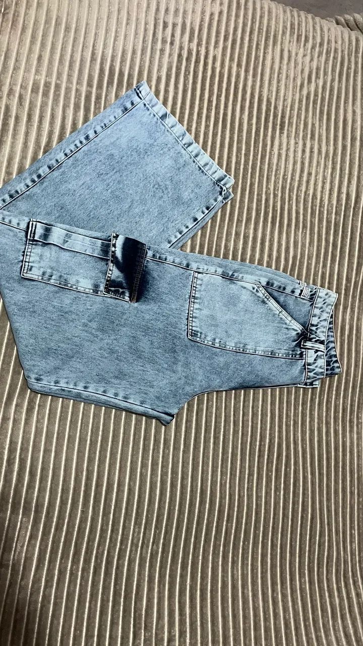Calça Wide leg cargo  - Foto 5