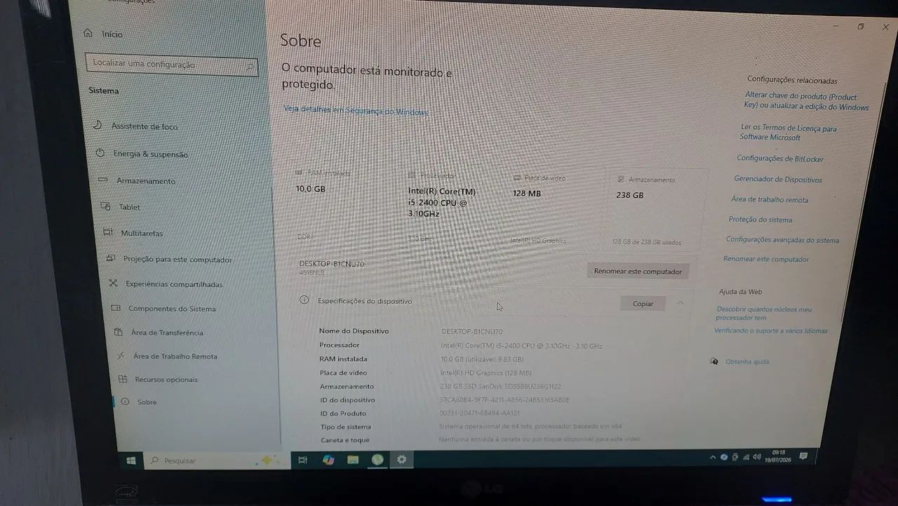 Pc top para qual quer trabalho ou diversão  - Foto 2