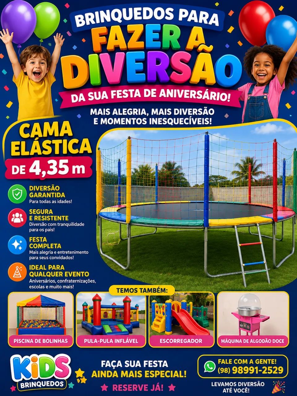 Aluguel de brinquedos! 