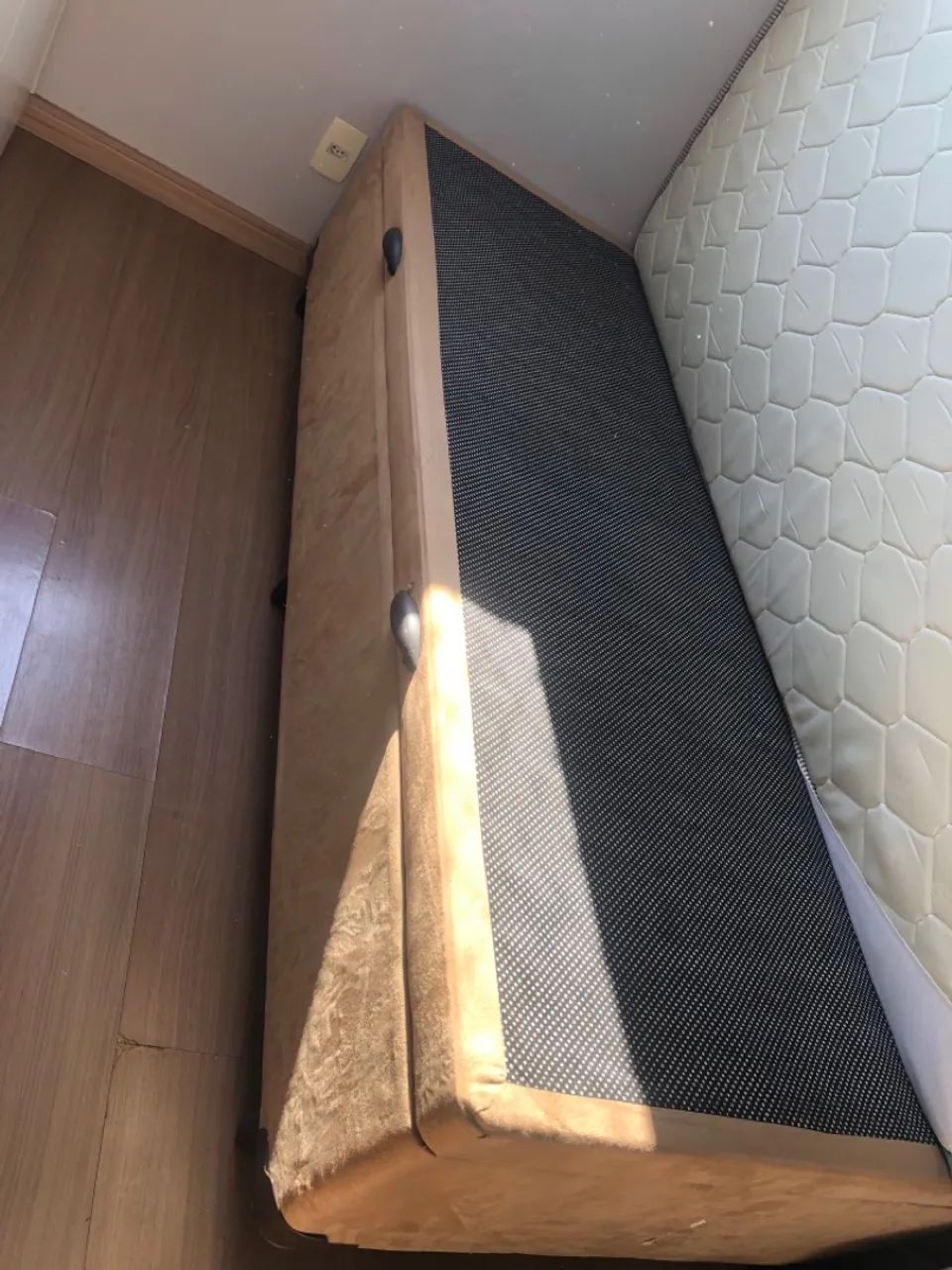 Cama Solteiro Baú + Colchão - Foto 4