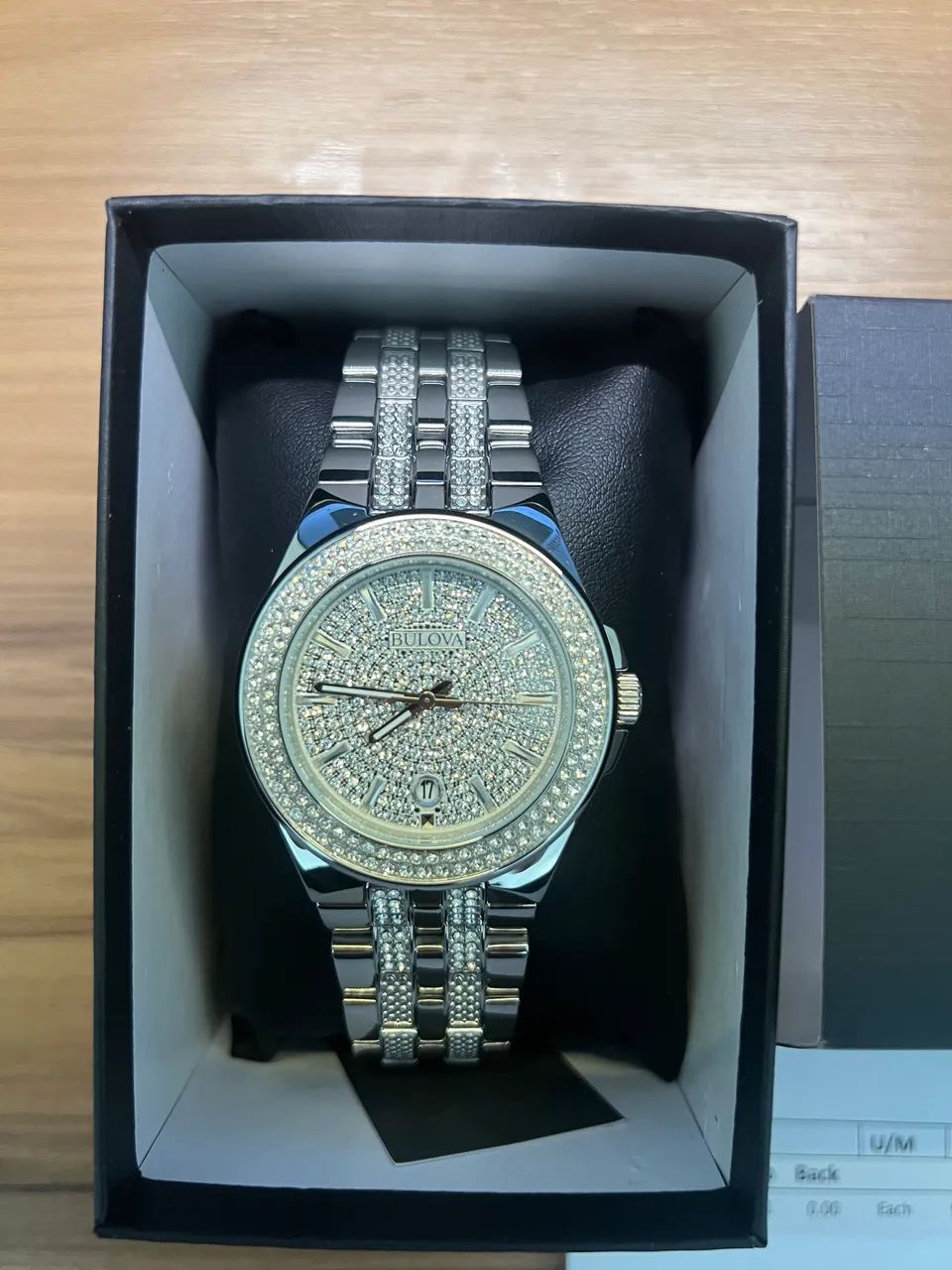 Relógio Bulova (Crystal Phantom 96B235)