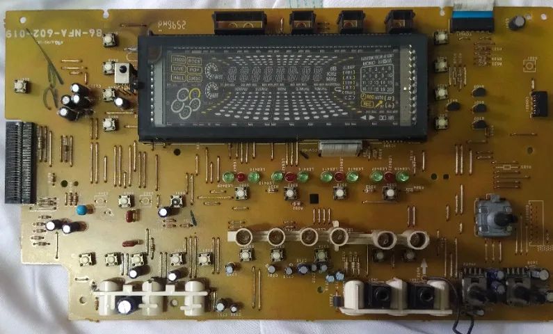 Placa Visor Do Som Aiwa Nsx F7 Aiwa - Usado