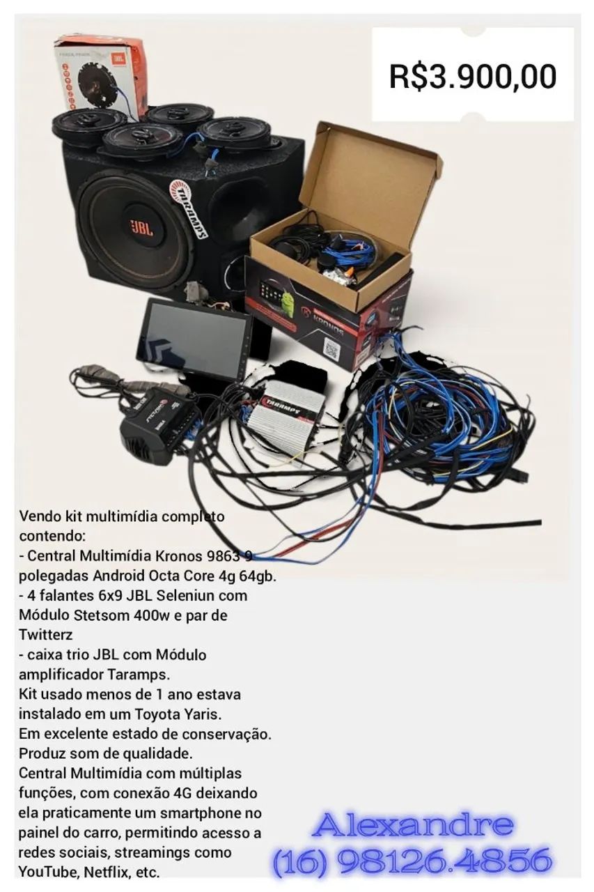 Kit multimídia completo  - Foto 5