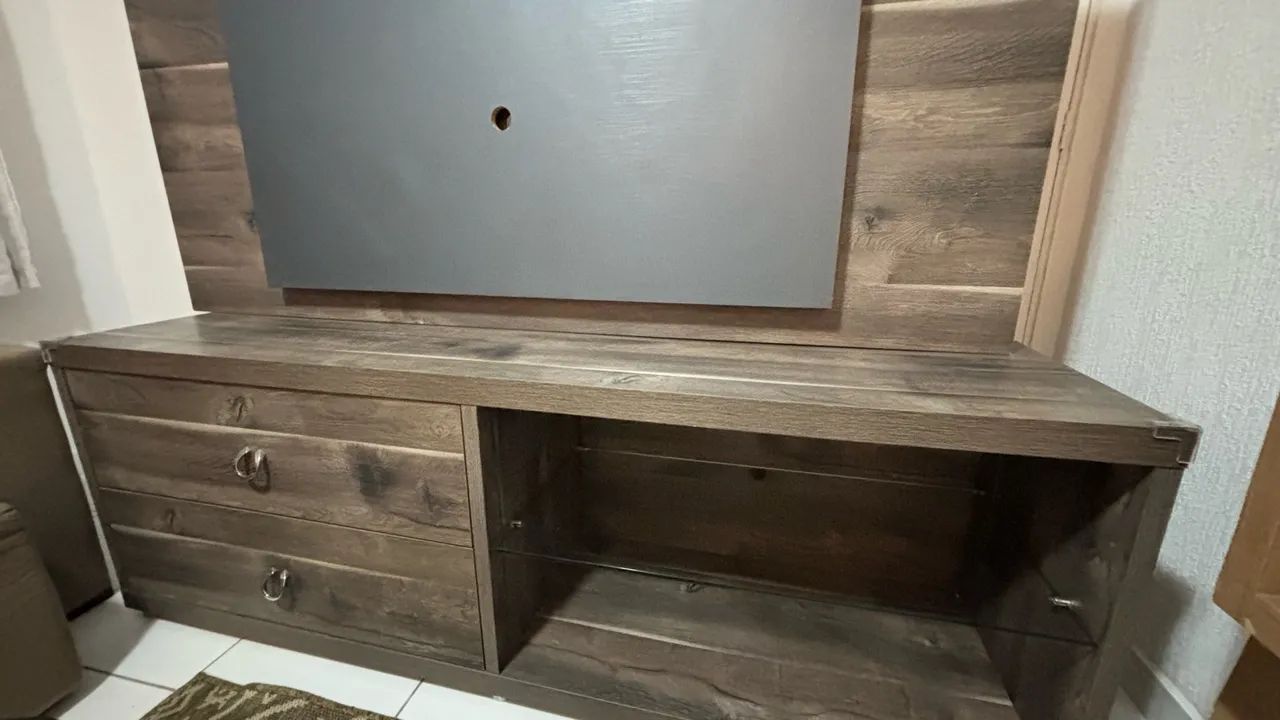 Painel + Rack de TV - Foto 3
