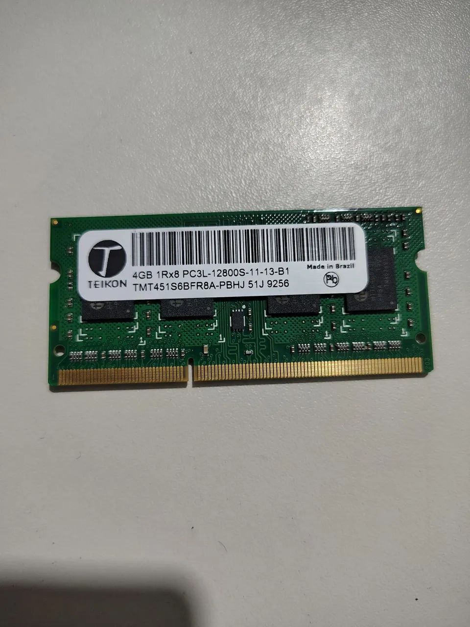 Memória RAM Teikon 4GB 12800S Notebook Acer E5