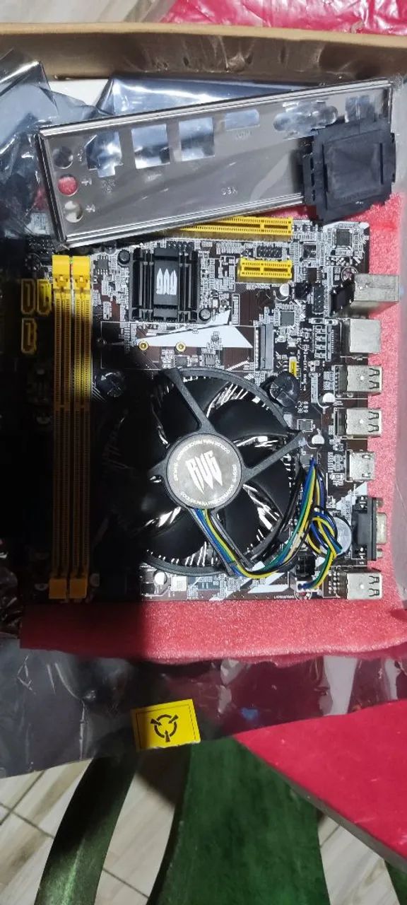Kit Intel,H61 revenger+cooler box+processador  - Foto 2