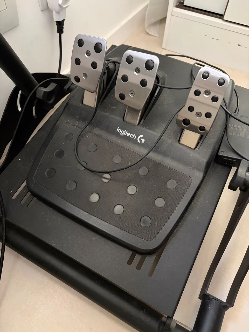 Logitech G920 + Câmbio + Suporte + Upgrades - Foto 4