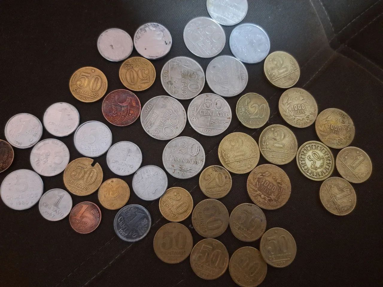 Moedas antigas 