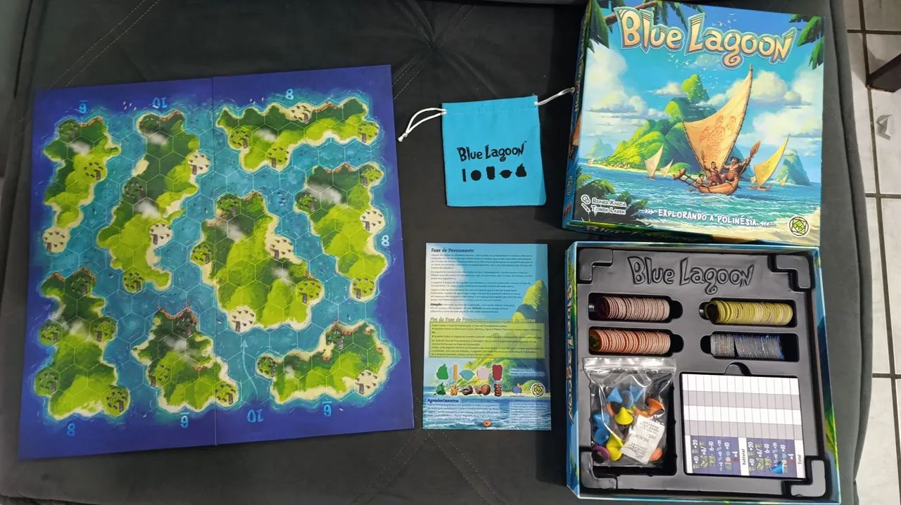 Jogo de Tabuleiro Blue Lagoon - Foto 2
