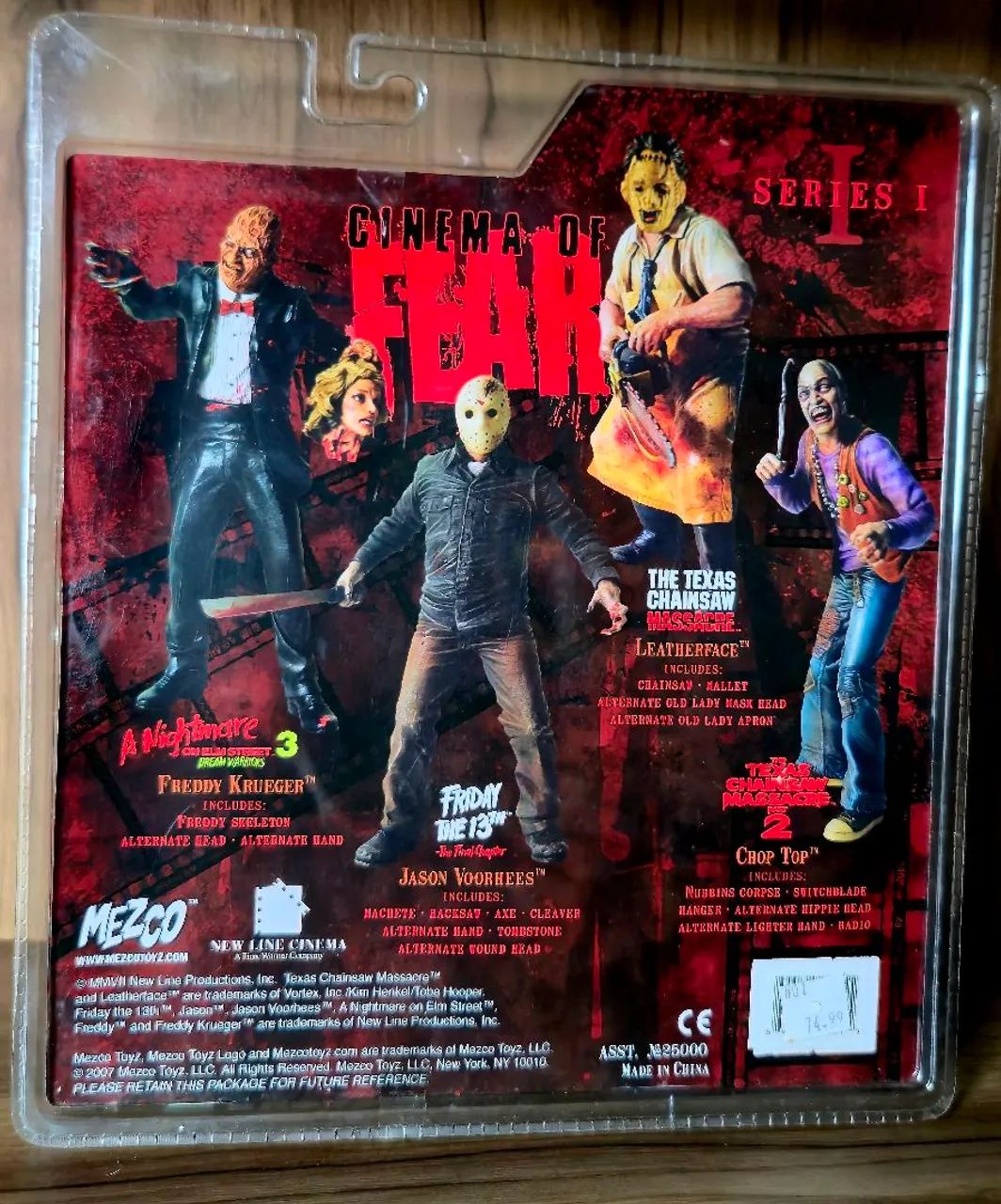 Freddy Krueger Tuxedo - Mezco Cinema of Fear - Raríssimo - Hobbies
