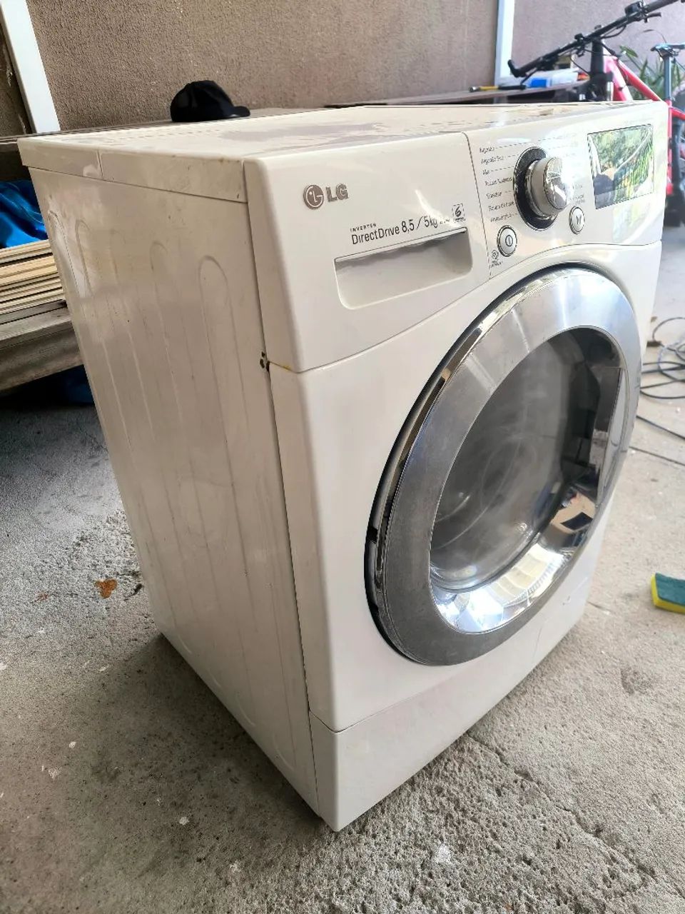 Lava e seca LG 8,5kg com defeito - Foto 4