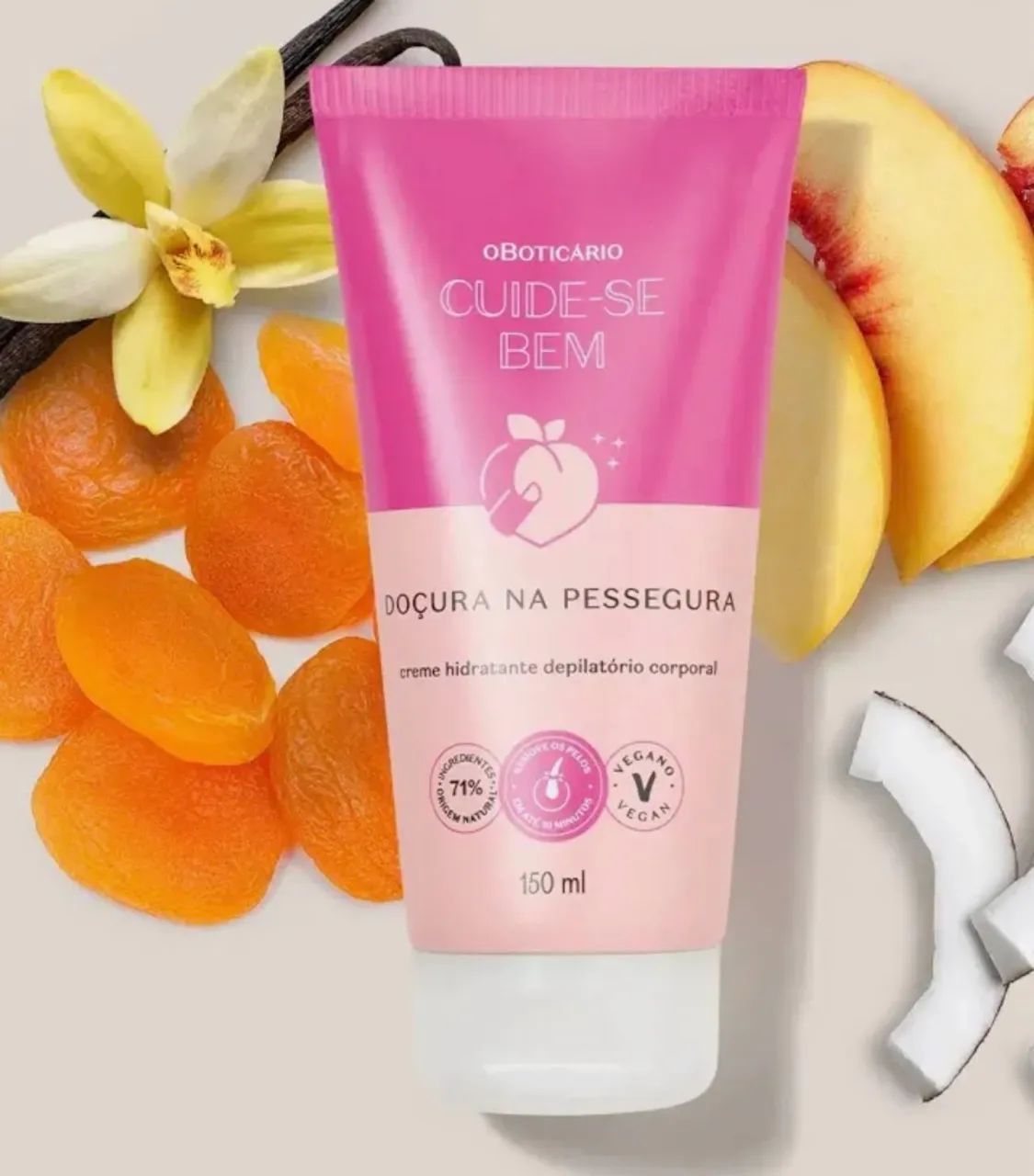 CREME DEPILATÓRIO OBOTICARIO 