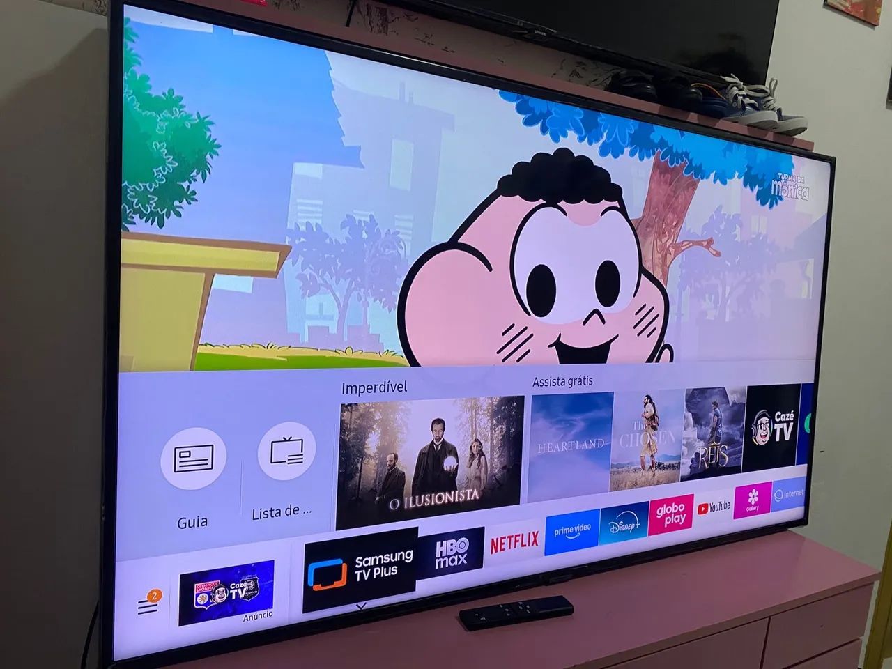 TELÃO SMART SAMSUNG 4K 55 POLEGADAS 444717599399628800