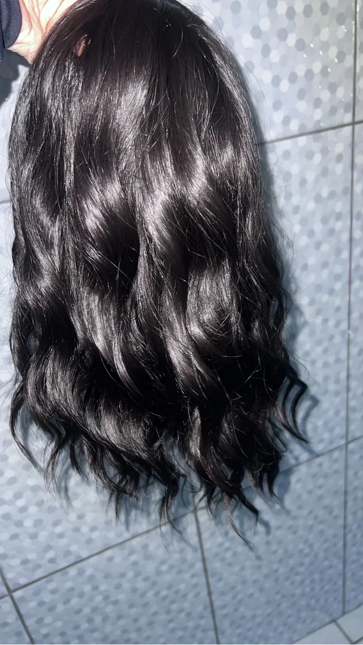 Cabelo humano indiano 55cm
