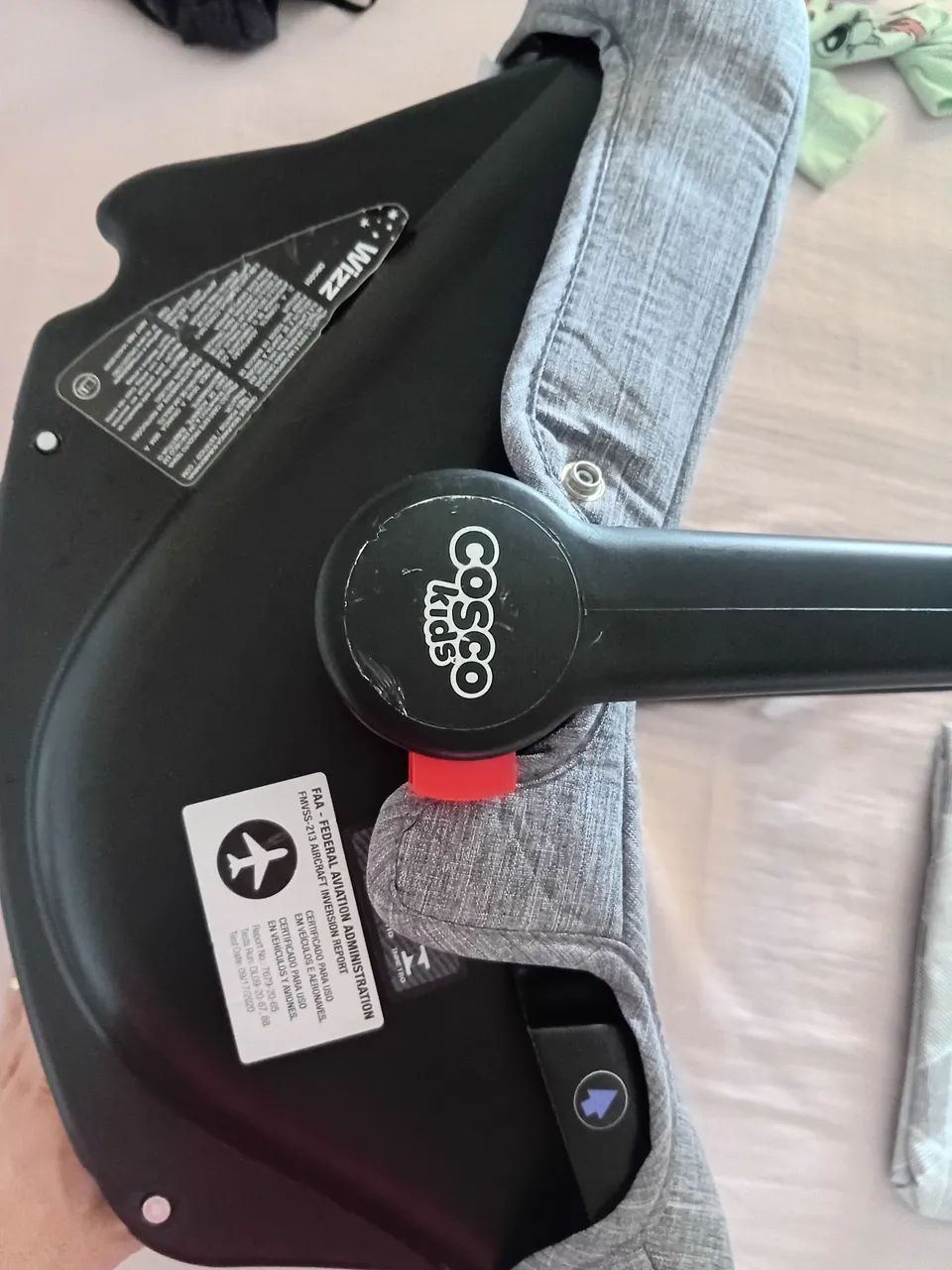 Bebe Conforto WIZZ Cosco Cinza Mescla - Foto 4