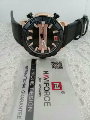 rel 243 gio naviforce gold black original bijouterias rel 243 gio naviforce gold black original bijouterias