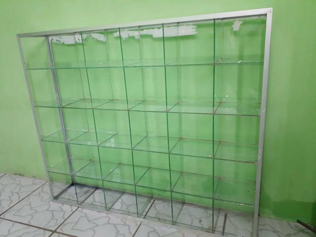 Expositor de vidro