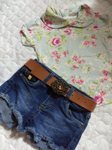 Calçados menina Tam 22/23 e roupas verão Tam 3 - Foto 5