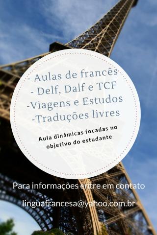 Aulas particulares de francês