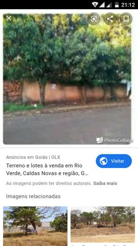 Vendo um lote no bairro marolina