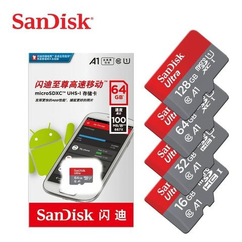 Guarda os melhores momentos. Cartão memória MicroSD SanDisk ULTRA. Confira!!!
