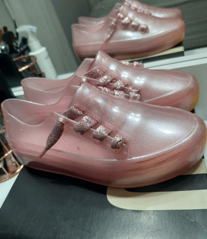 tenis melissa infantil preto
