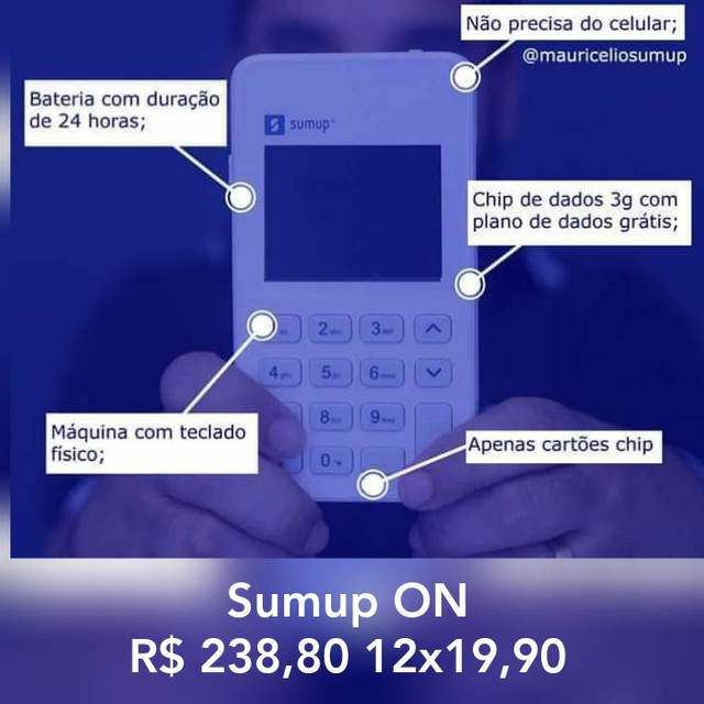 Sumup máquina de cartão - Foto 3
