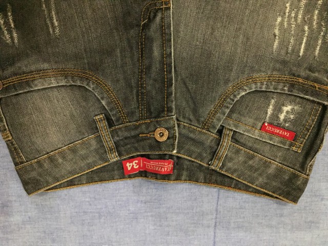 Bermuda jeans preta - Foto 4