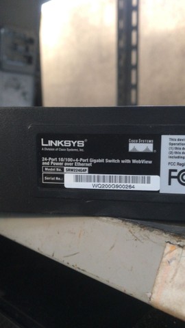 Cisco Srw224g4p 24-port 10 100 Poe + 4-port Gigabit Web - Foto 3