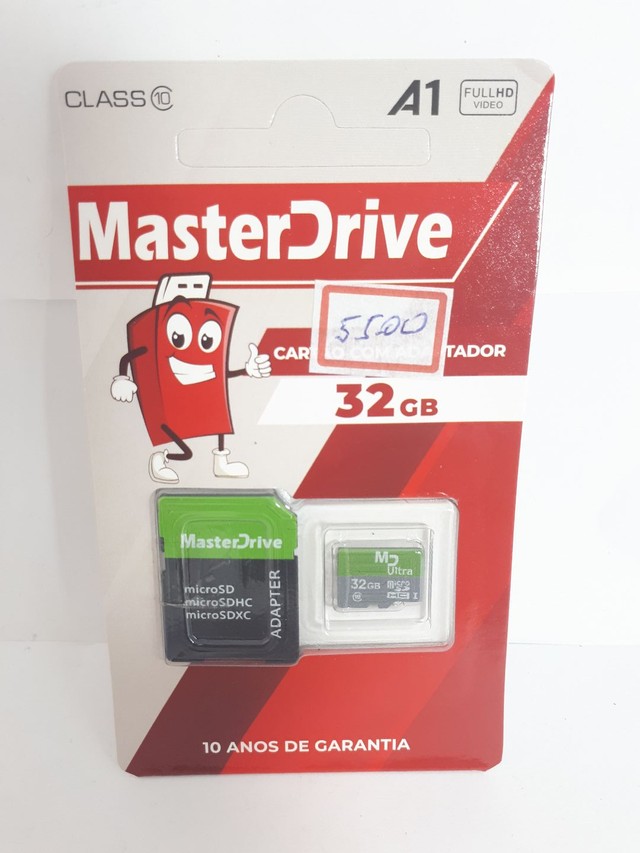 Cartão De Memória Master DRIVE 32Gb 