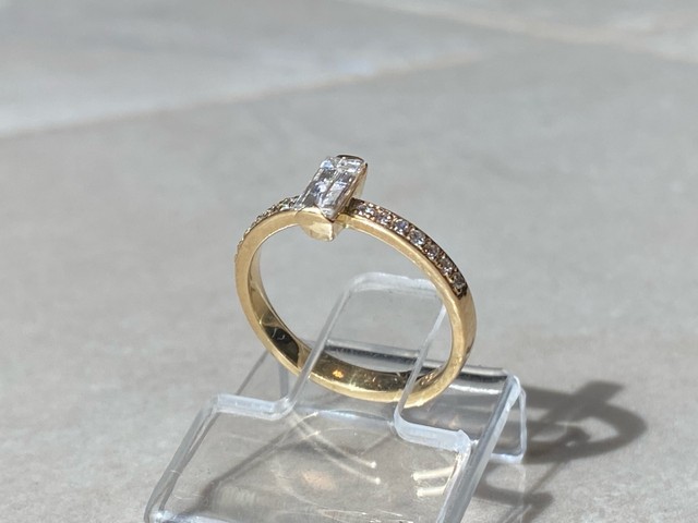 Solitário em Ouro 18K 0,47 Ct - Foto 2