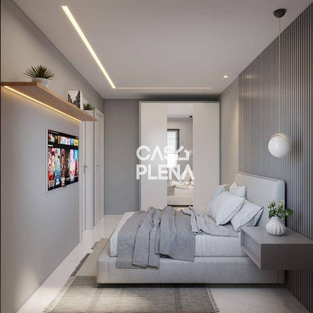 Casa com 3 dormitórios à venda, 60 m² por R$ 399.900,00 - Sa