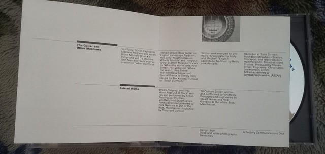 The Durutti Columm   the guitar and other machines (importado) - Foto 3