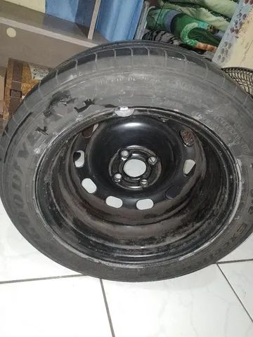 Pneu 195/55 R15 Goodyear por 280  - Foto 6